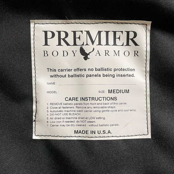 Premier Body Armor Hybrid Tactical Vest - Picture 3 of 4